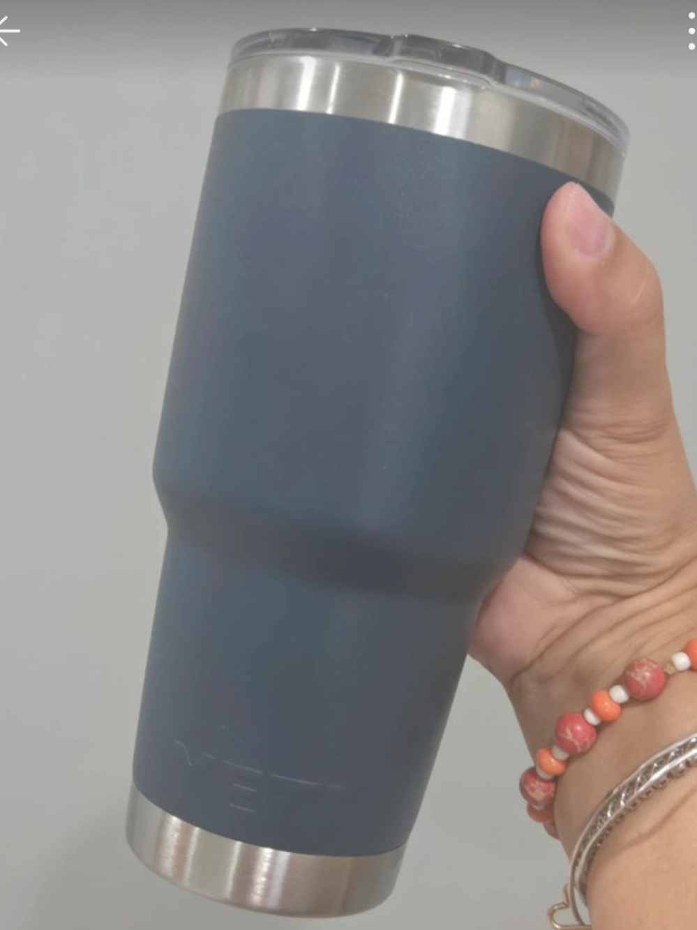 Yeti Rambler Tumbler in Slate Blue